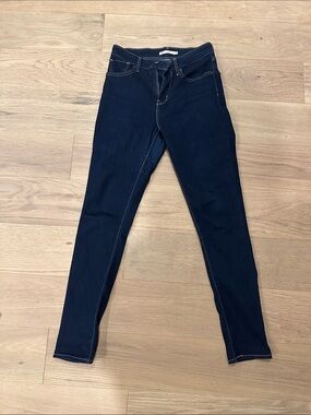 Levi's Women's Navy Skinny Jeans